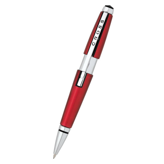 Cross Edge™ Formula Red with Polished Chrome Appointments Selectip Rollerball Pen
