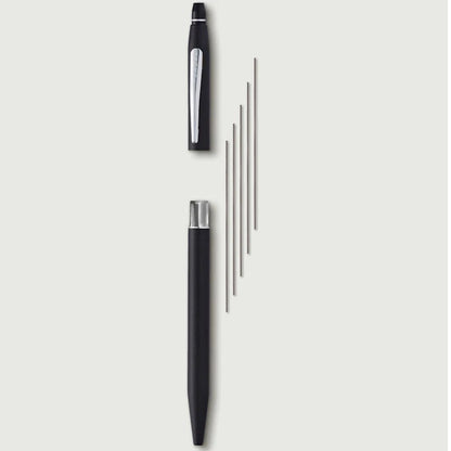 Cross Click™ Classic Black with Chrome Appointments 0.5mm Pencil