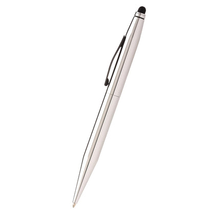 Cross Tech2™ Chrome with Satin Black Appointments Dual-Function Ballpoint Pen with Stylus
