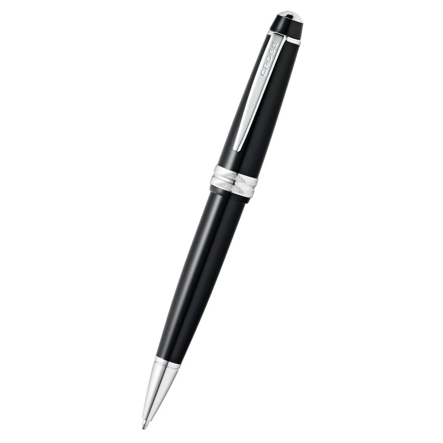 Cross Bailey Light™ Polished Black Resin with Polished Chrome Appointments Fine-Tip Ballpoint Pen
