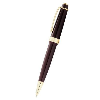 Cross Bailey Light™ Polished Burgundy Resin and Gold Tone Fine-Tip Ballpoint Pen