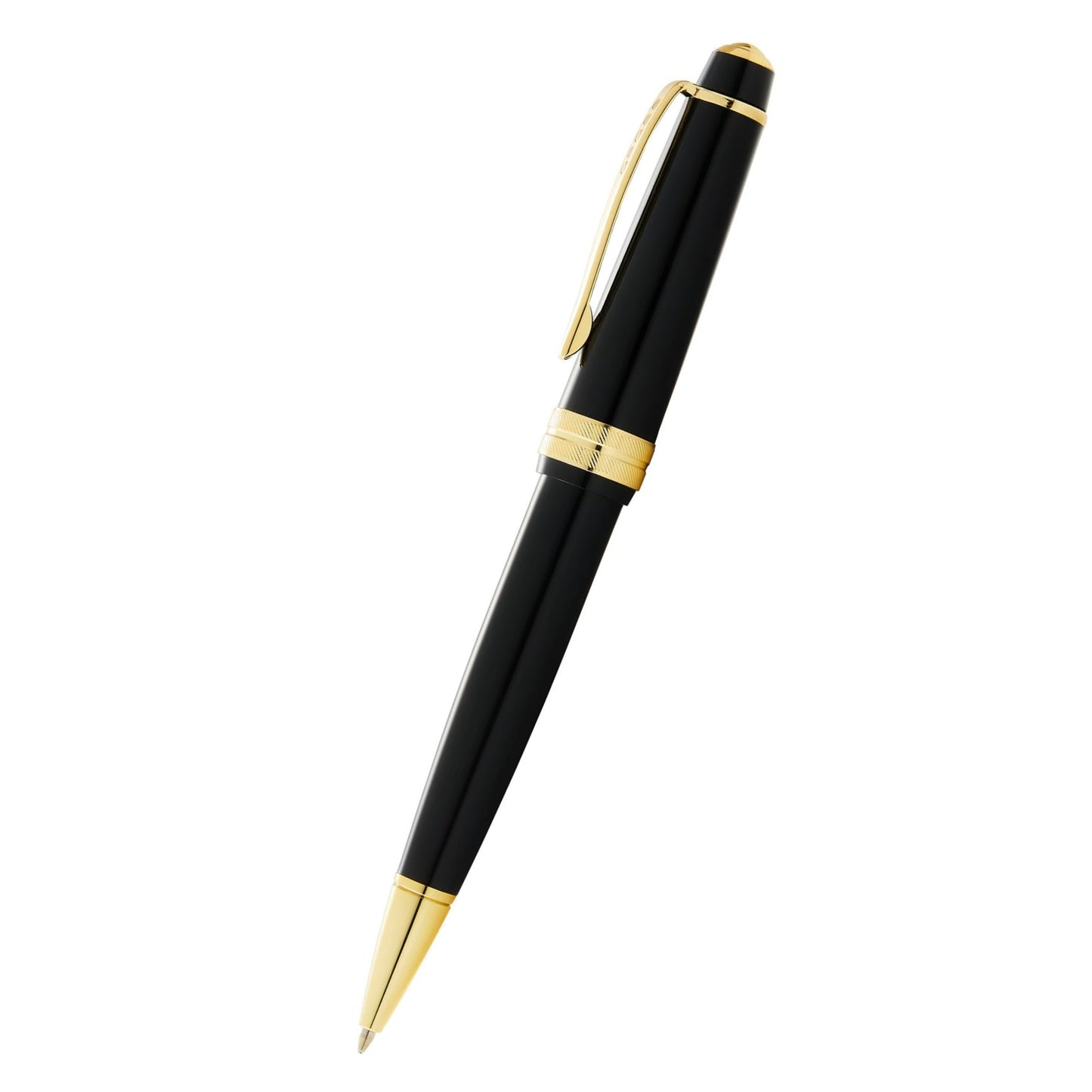 Cross Bailey Light™ Polished Black Resin and Gold Tone Fine-Tip Ballpoint Pen