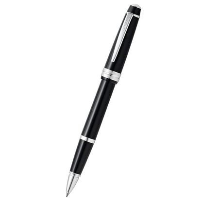 Cross Bailey Light™ Polished Black Resin with Polished Chrome Appointments Fine-Tip Rollerball Pen