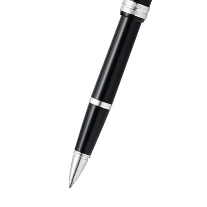 Cross Bailey Light™ Polished Black Resin with Polished Chrome Appointments Fine-Tip Rollerball Pen