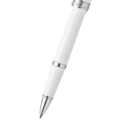 Cross Bailey Light™ Polished White Resin with Polished Chrome Appointments Fine-Tip Rollerball Pen