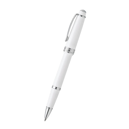Cross Bailey Light™ Polished White Resin with Polished Chrome Appointments Fine-Tip Rollerball Pen