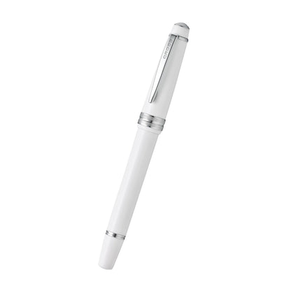 Cross Bailey Light™ Polished White Resin with Polished Chrome Appointments Fine-Tip Rollerball Pen