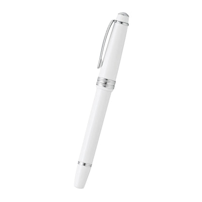 Cross Bailey Light™ Polished White Resin with Polished Chrome Appointments Fine-Tip Rollerball Pen