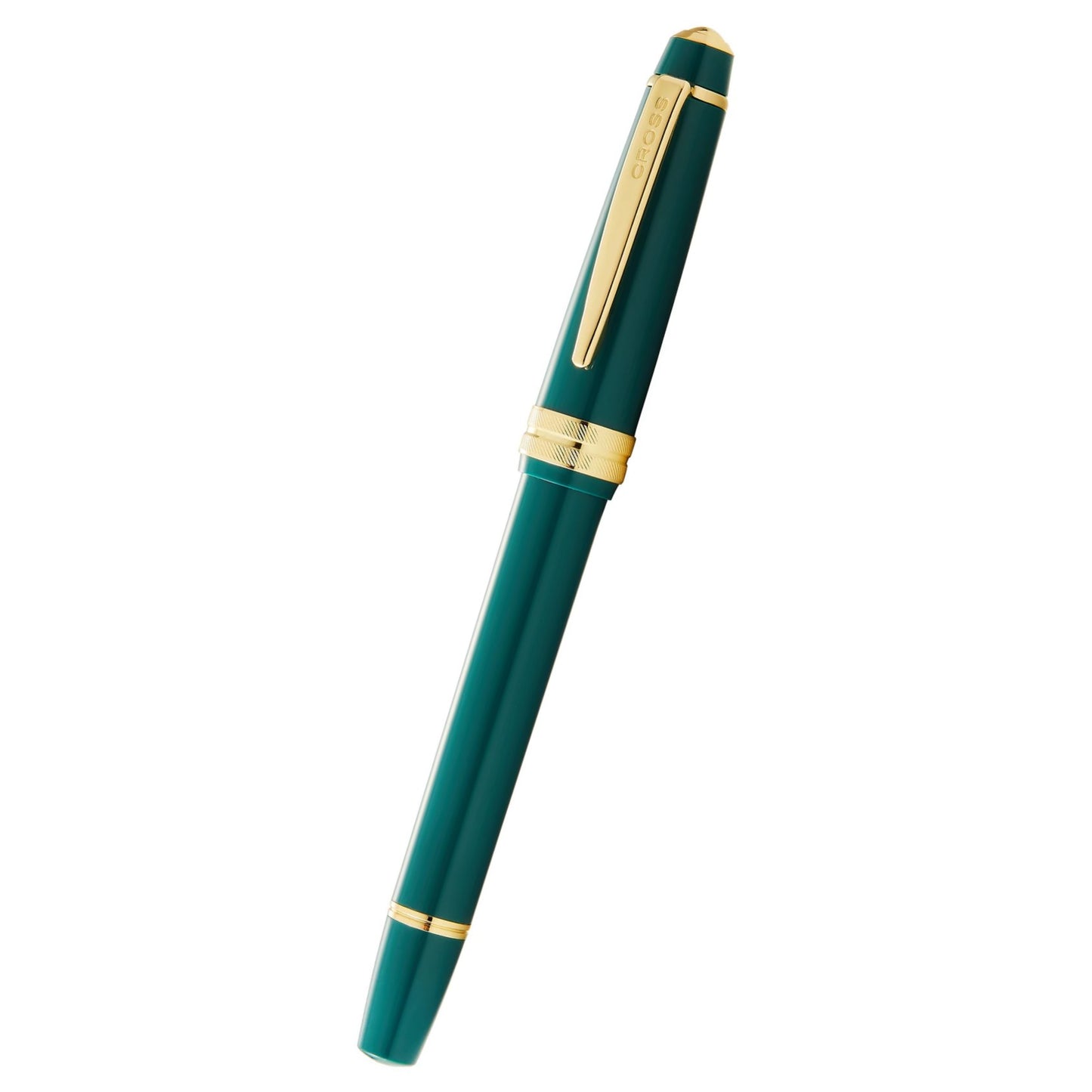 Cross Bailey Light™ Polished Green Resin and Gold Tone Fine Nib Fountain Pen
