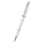 Cross Bailey Light™ Polished White Resin with Polished Chrome Appointments and Fine Nib Fountain Pen