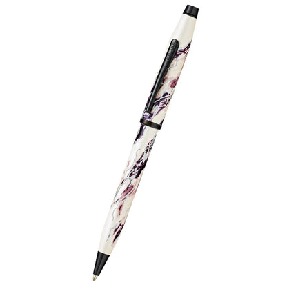 Cross Wanderlust Everest with Chrome-Plated Engravings and Polished Black PVD Appointments Ballpoint Pen
