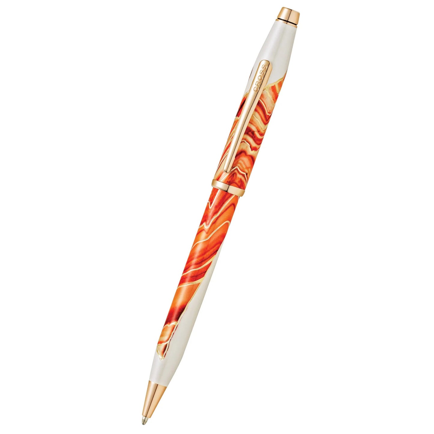 CrossWanderlust Antelope Canyon with Gold-Plated Engravings and Rose Gold PVD Appointments Ballpoint Pen