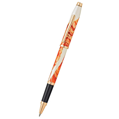 Cross Wanderlust Antelope Canyon with Gold-Plated Engravings and Rose Gold PVD Appointments Rollerball Pen
