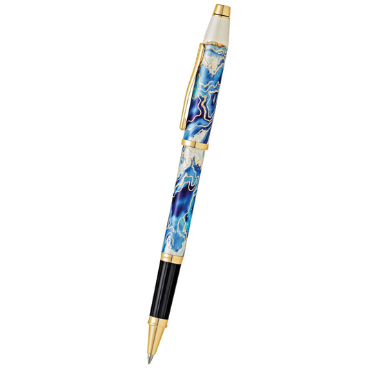 Cross Wanderlust Malta with Gold-Plated Engravings and Appointments Rollerball Pen