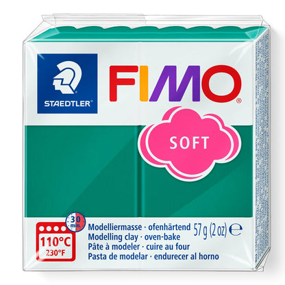 Staedtler 8020-56   08 Staedtler Fimo Soft, Emerald, 56g (2oz)