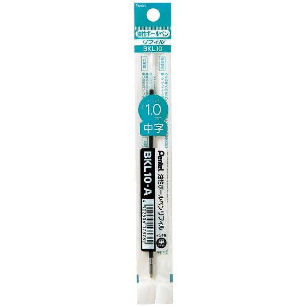 BKL10 Pentel Refill Ink for BK91 Pentel R.S.V.P. Ballpoint Pen, Medium Line[Sky Blue]