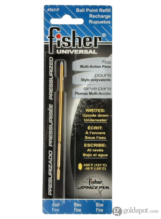 Fisher SU1F Universal Pressurized Refill, FP, Blue