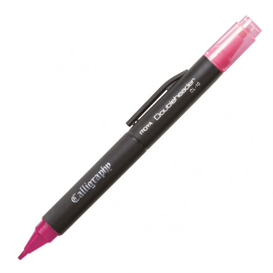 Itoya Doubleheader Calligraphy, Pink 3.0Mm And 1.5Mm