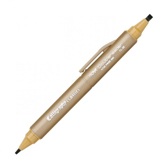 Itoya Doubleheader Calligraphy Classics Marker, Dijon 3.0Mm And 1.5Mm