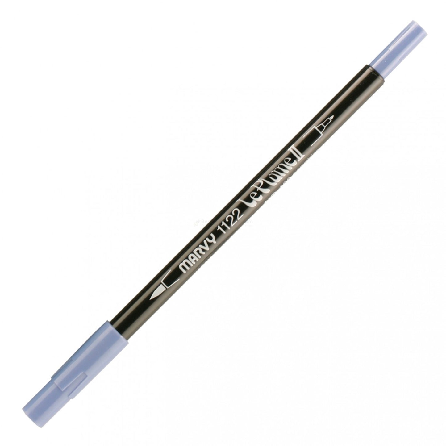Marvy Le Plume Ii Double Ended Watercolor Marker, Sapphire