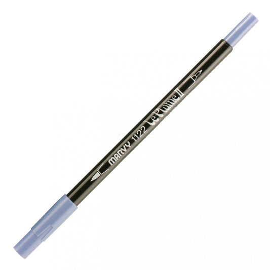 Marvy Le Plume Ii Double Ended Watercolor Marker, Sapphire
