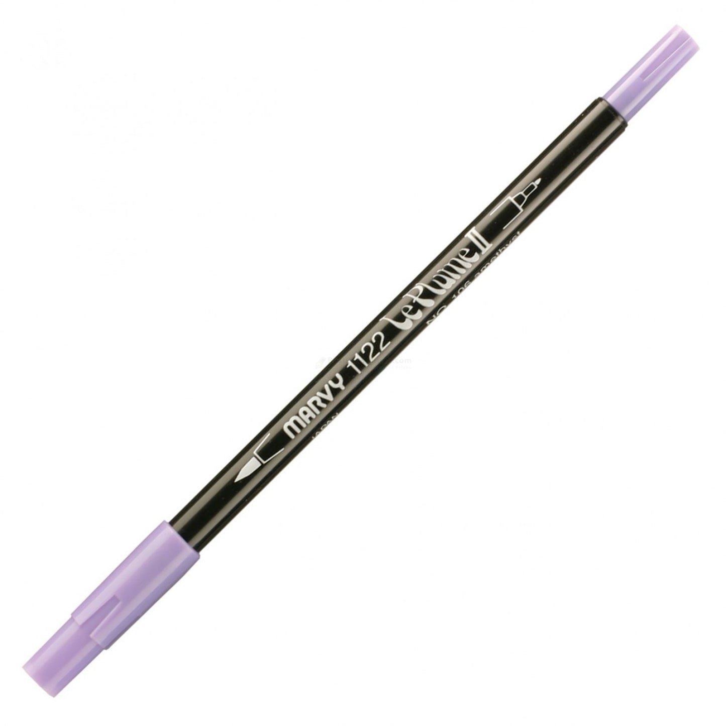 Marvy Le Plume Ii Double Ended Watercolor Marker, Amethyst