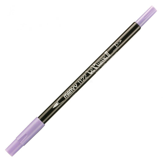 Marvy Le Plume Ii Double Ended Watercolor Marker, Amethyst