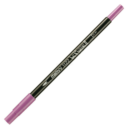 Marvy Le Plume Ii Double Ended Watercolor Marker, Pale Violet