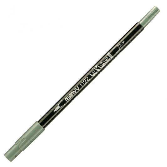 Marvy Le Plume Ii Double Ended Watercolor Marker, Laurel Green