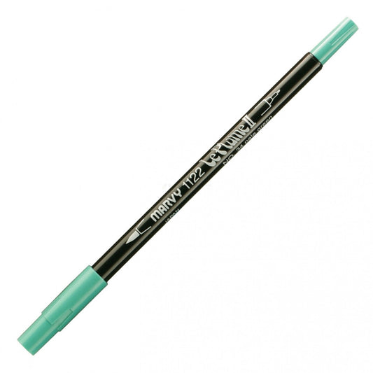 Marvy Le Plume Ii Double Ended Watercolor Marker, Pale Green