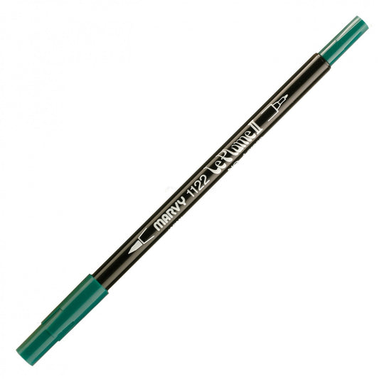Marvy Le Plume Ii Double Ended Watercolor Marker, Green