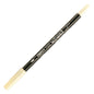 Marvy Le Plume Ii Double Ended Watercolor Marker, Cream Yellow