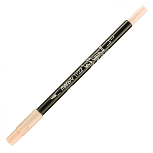 Marvy Le Plume Ii Double Ended Watercolor Marker, Pale Pink