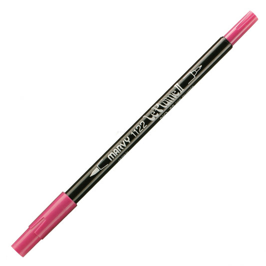 Marvy Le Plume Ii Double Ended Watercolor Marker, Iris Purple