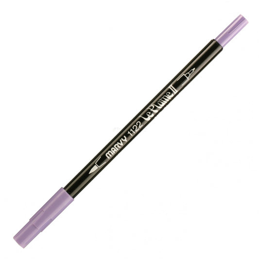 Marvy Le Plume Ii Double Ended Watercolor Marker, Deep Lilac