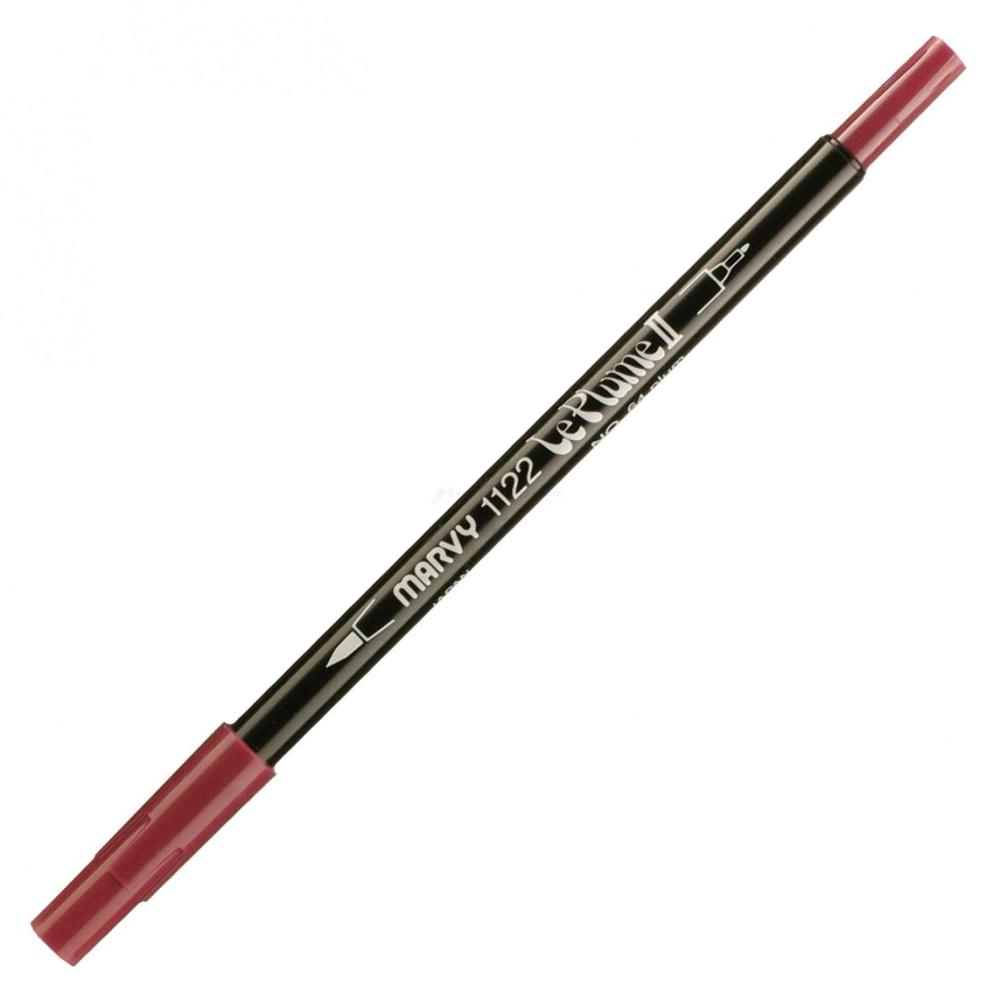 Marvy Le Plume Ii Double Ended Watercolor Marker, Plum