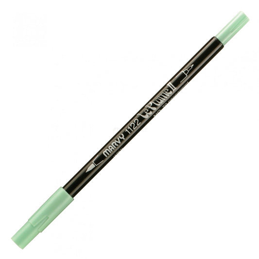 Marvy Le Plume Ii Double Ended Watercolor Marker, Peppermint
