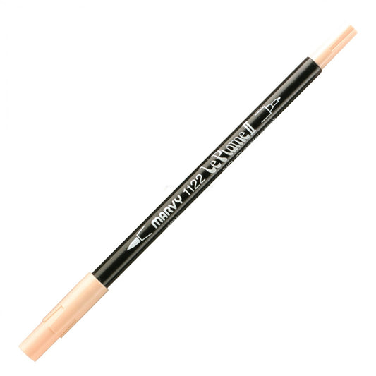 Marvy Le Plume Ii Double Ended Watercolor Marker, Pastel Peach