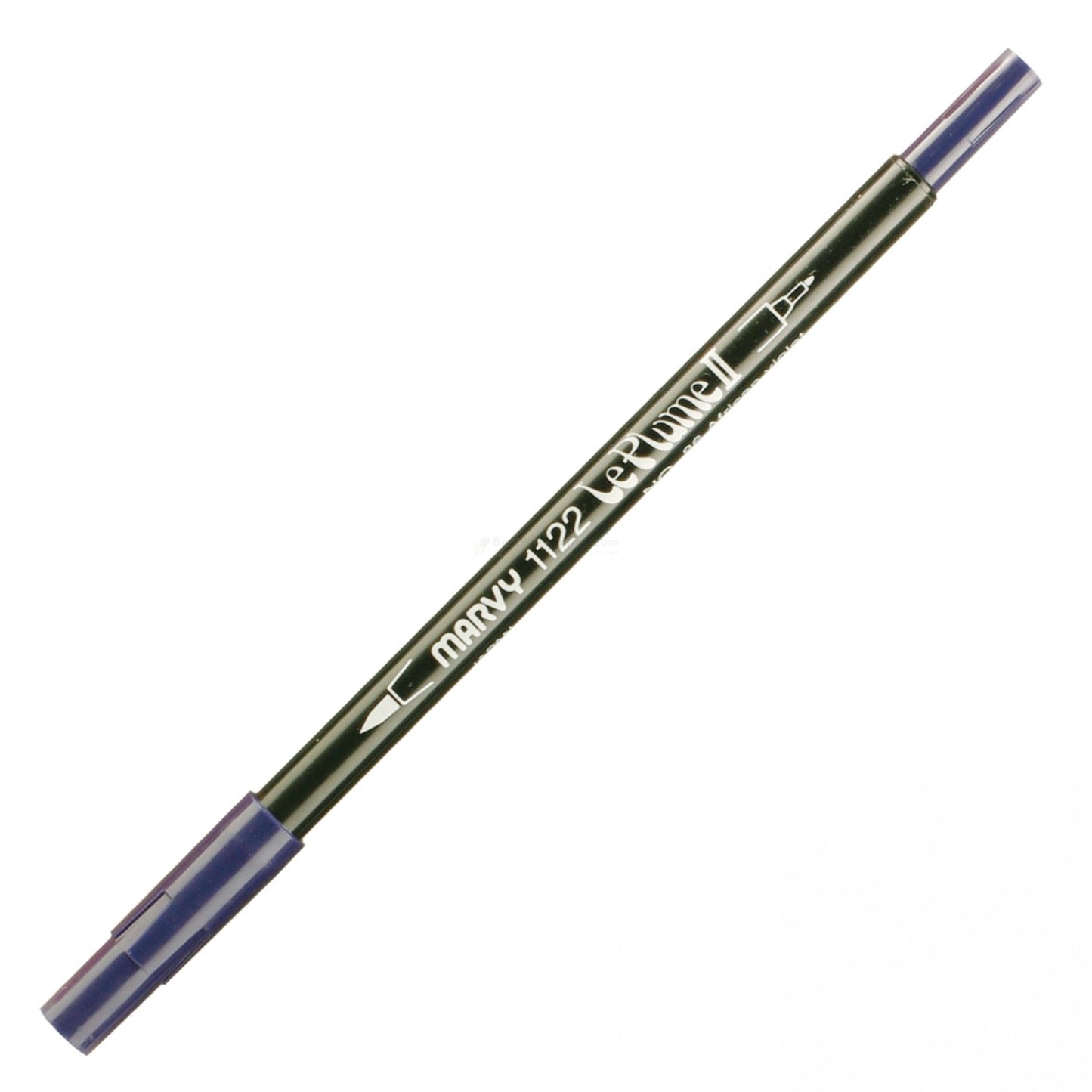 Marvy Le Plume Ii Double Ended Watercolor Marker, African Violet