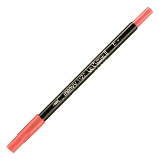 Marvy Le Plume Ii Double Ended Watercolor Marker, Pink