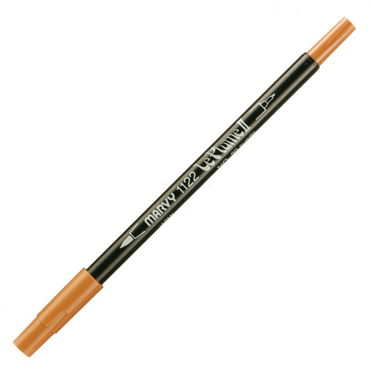 Marvy Le Plume Ii Double Ended Watercolor Marker, Suede