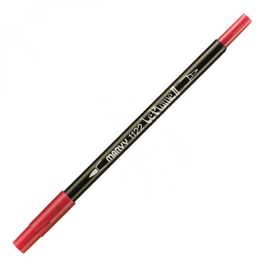 Marvy Le Plume Ii Double Ended Watercolor Marker, Aubergine