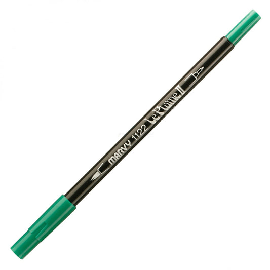 Marvy Le Plume Ii Double Ended Watercolor Marker, Apple Green