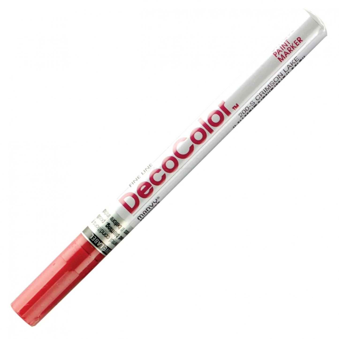 Marvy Deco Color Paint Marker Fine 200 Crimson Lake