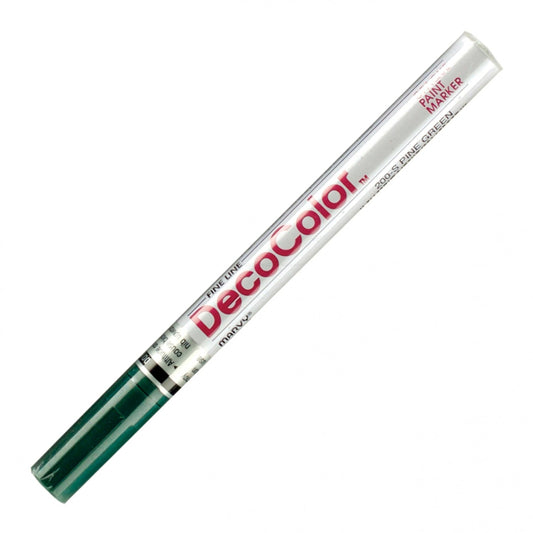 Marvy Deco Color Paint Marker Fine 200 Pine Green