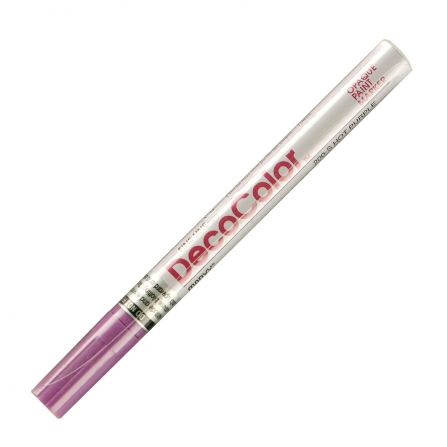 Marvy Deco Color Paint Marker Fine 200 Hot Purple