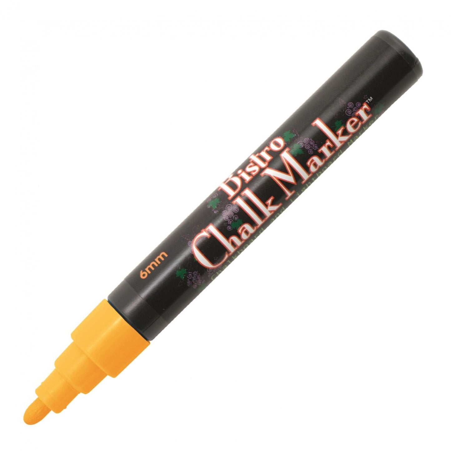 Marvy Bistro Chalk Marker, Fl Orange Bullet Tip