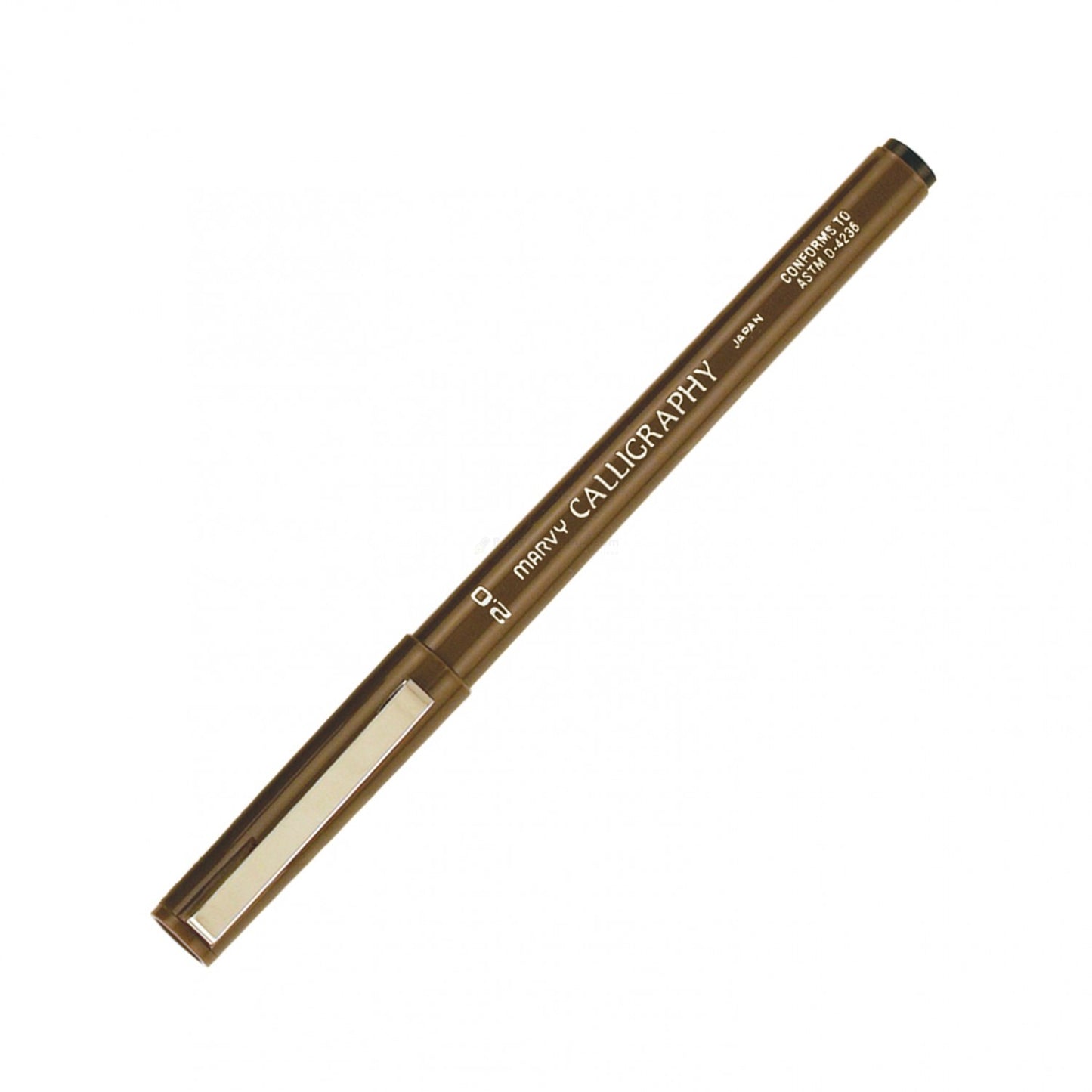 Marvy Calligraphy Pen, 2.0, Sepia