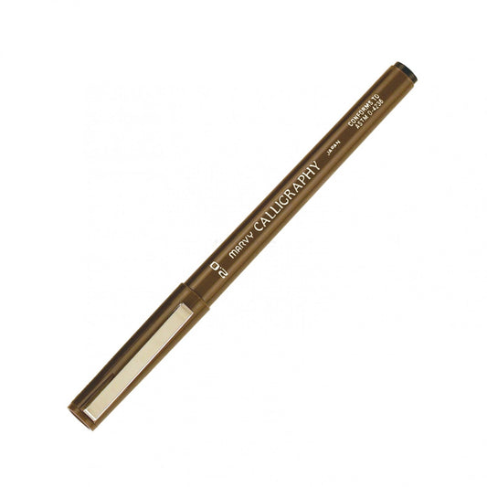 Marvy Calligraphy Pen, 2.0, Sepia