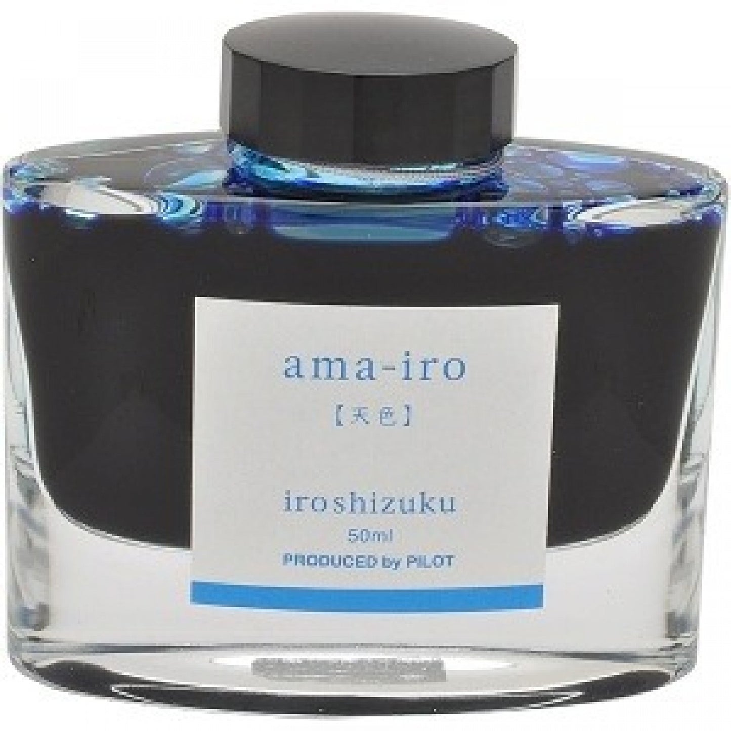 Namiki Iroshizuku Bottled Fountain Pen Ink, Ama-Iro, Light Blue